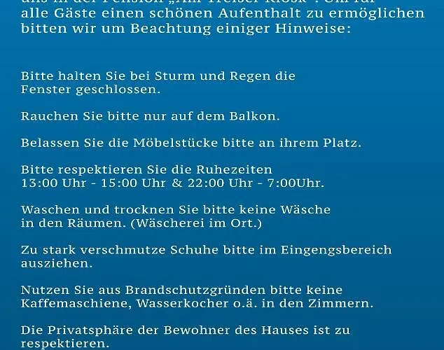 Am Treiser Kiosk 招待所